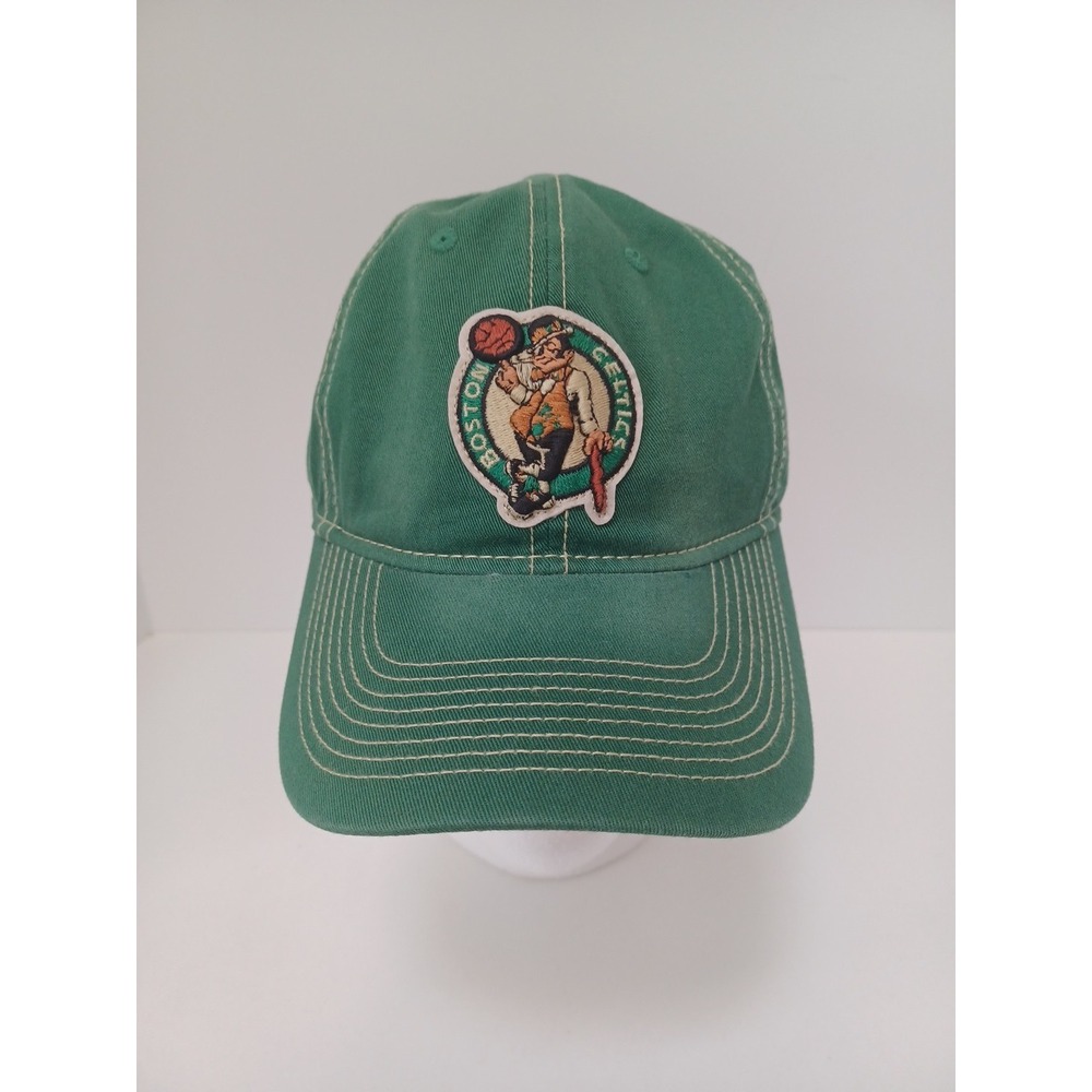 Adidas NBA Basketball Green Boston Celtics Hat‎ Cap Adjustable Adult VTG NWOT